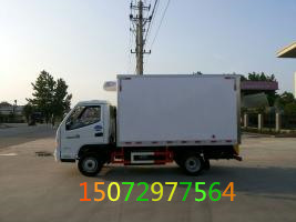 唐駿油氣兩用冷藏車