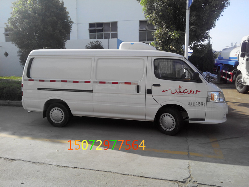 福田風(fēng)景國五面包冷藏車