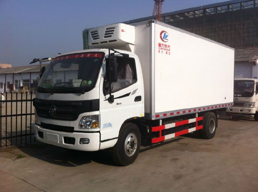 歐馬可國五冷藏車