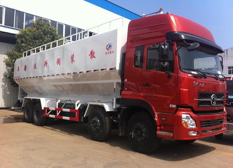 天龍40方散裝飼料運輸車