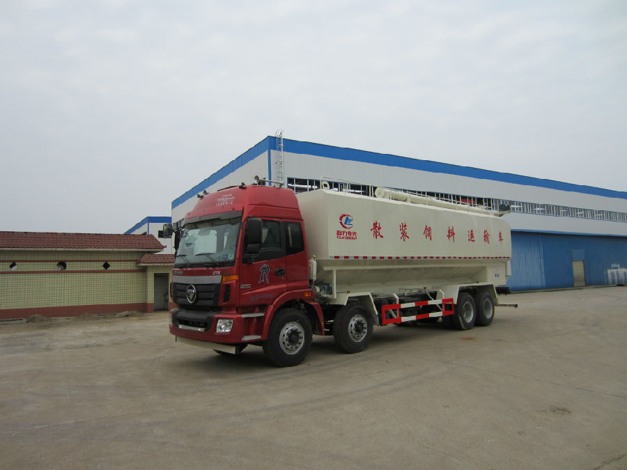 歐曼40方散裝飼料運(yùn)輸車