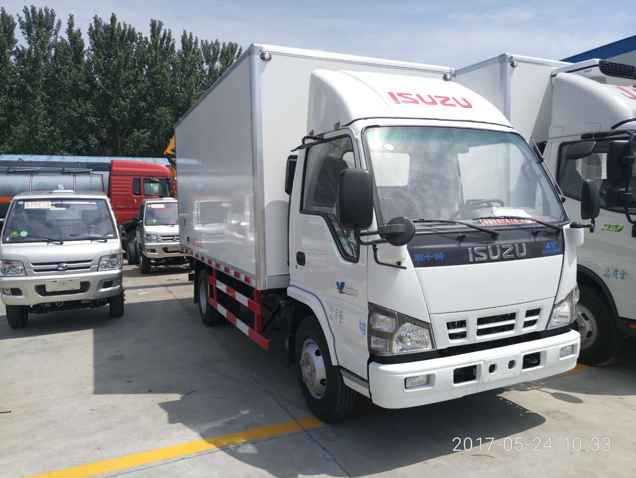 五十鈴國五4米2冷藏車