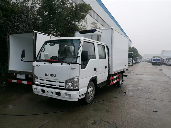 五十鈴雙排3米2冷藏車
