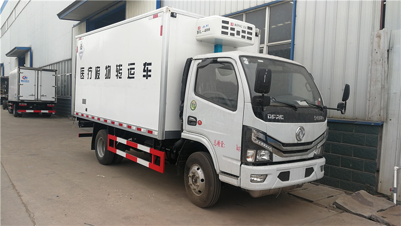 東風國六4米2醫(yī)療廢物轉運車